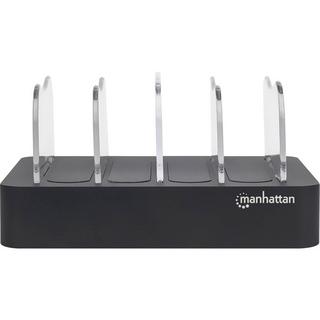 Manhattan  USB-Ladestation 34 W Steckdose Ausgangsstrom (max.) 2.4 A Anzahl Ausgänge: 4 x USB 3.2 Gen 1 Buchse A ( 