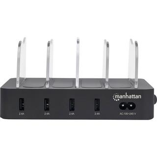 Manhattan  4-Port USB-Ladestation 