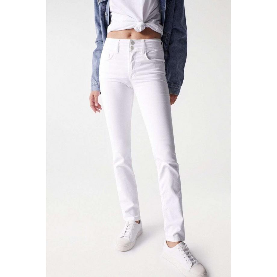 Salsa Secret Slim High Rise Slim Fit Jeans  