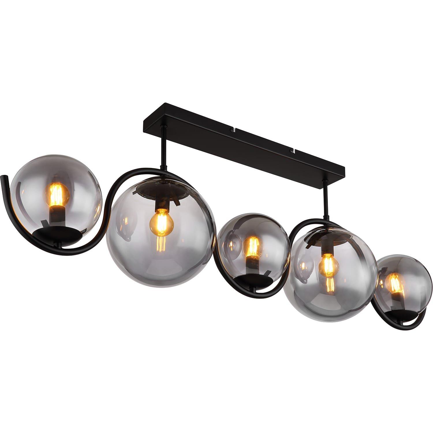 Image of Deckenleuchte Porry Metall matt 5xE14 Deckenleuchte Porry Metall matt 5xE14