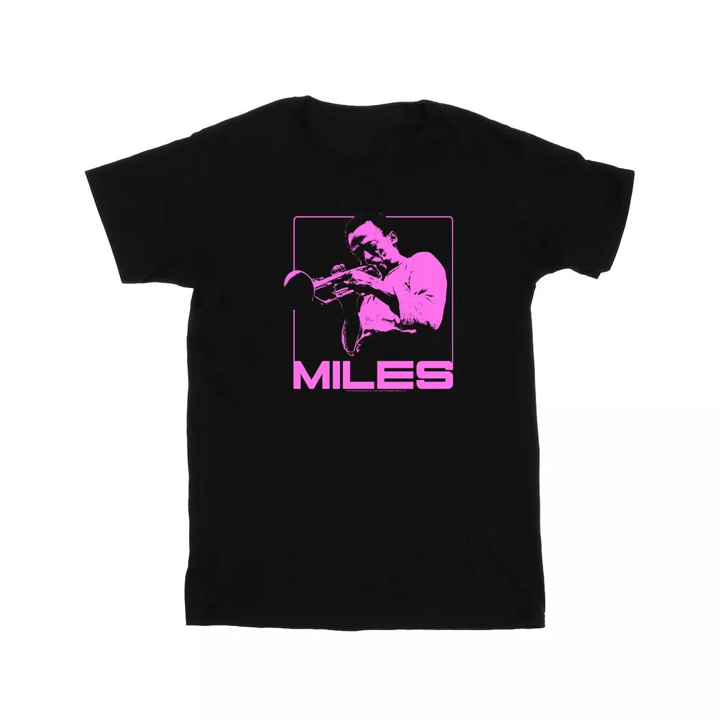 Miles Davis - TShirt, für Damen, Schwarz, Größe S