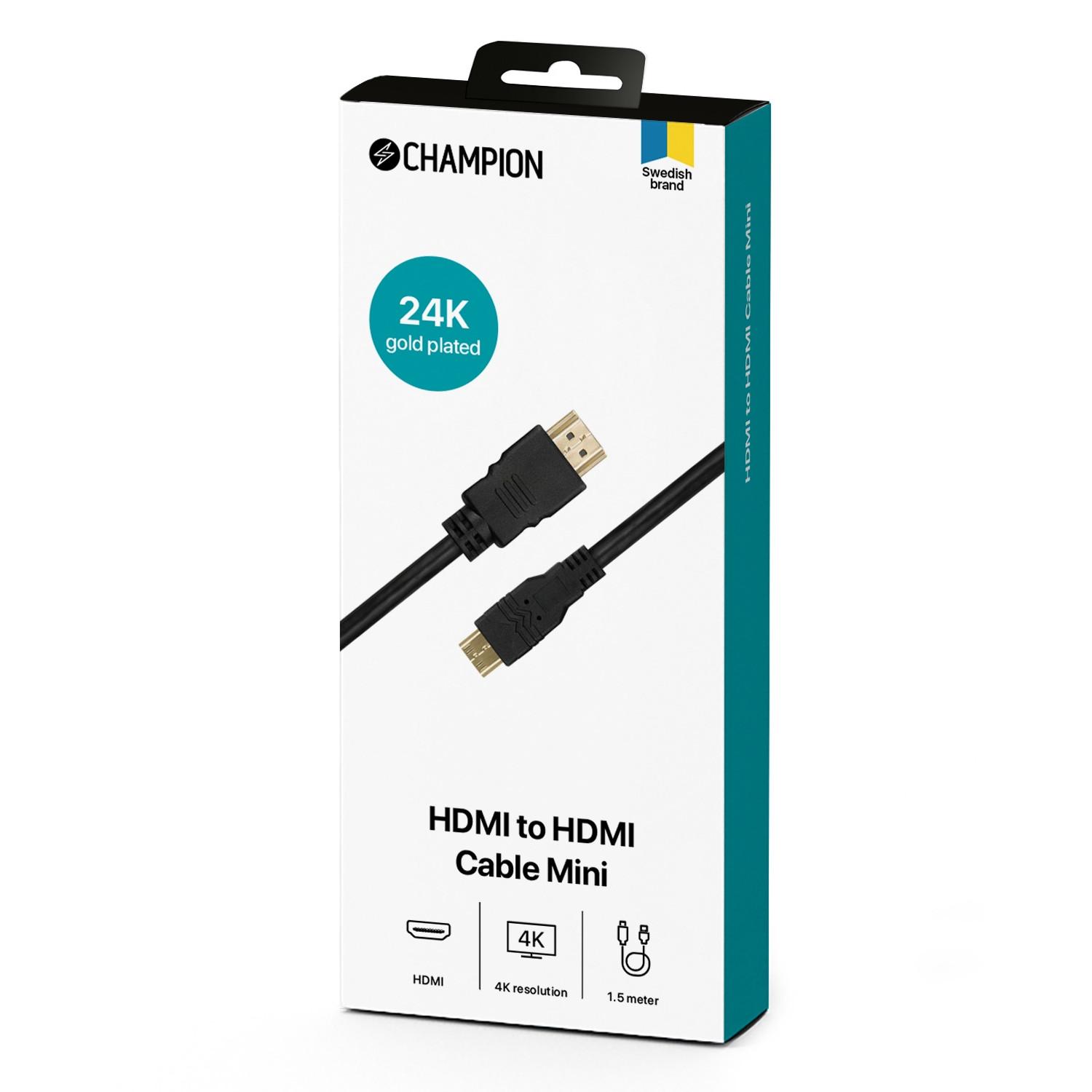 Champion  Cavo HDMI Mini (AC) 1,5 m 