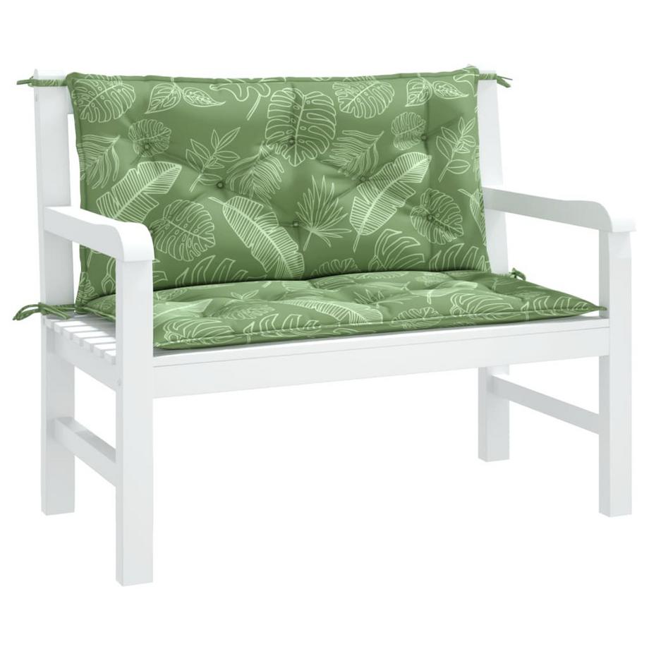 VidaXL Coussin de banc de jardin tissu  