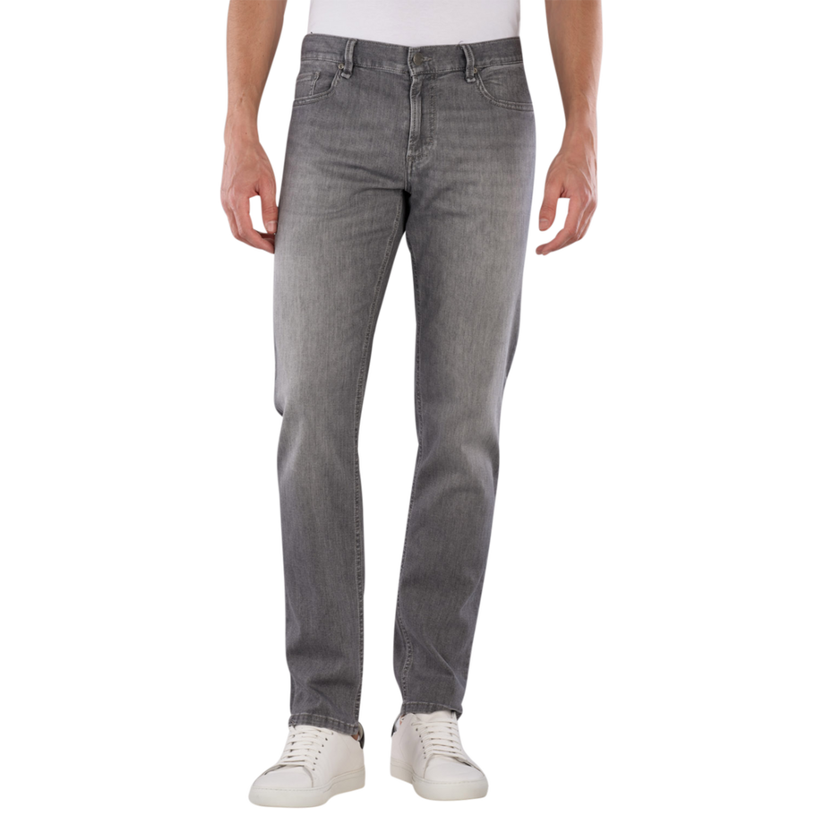 Alberto Pipe Regular Fit Laser Denim Jeans  