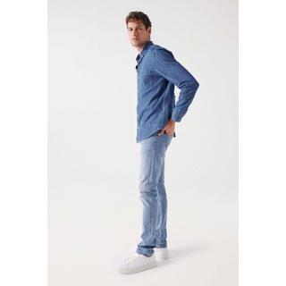 Salsa  Chemise denim Denim Shirt 