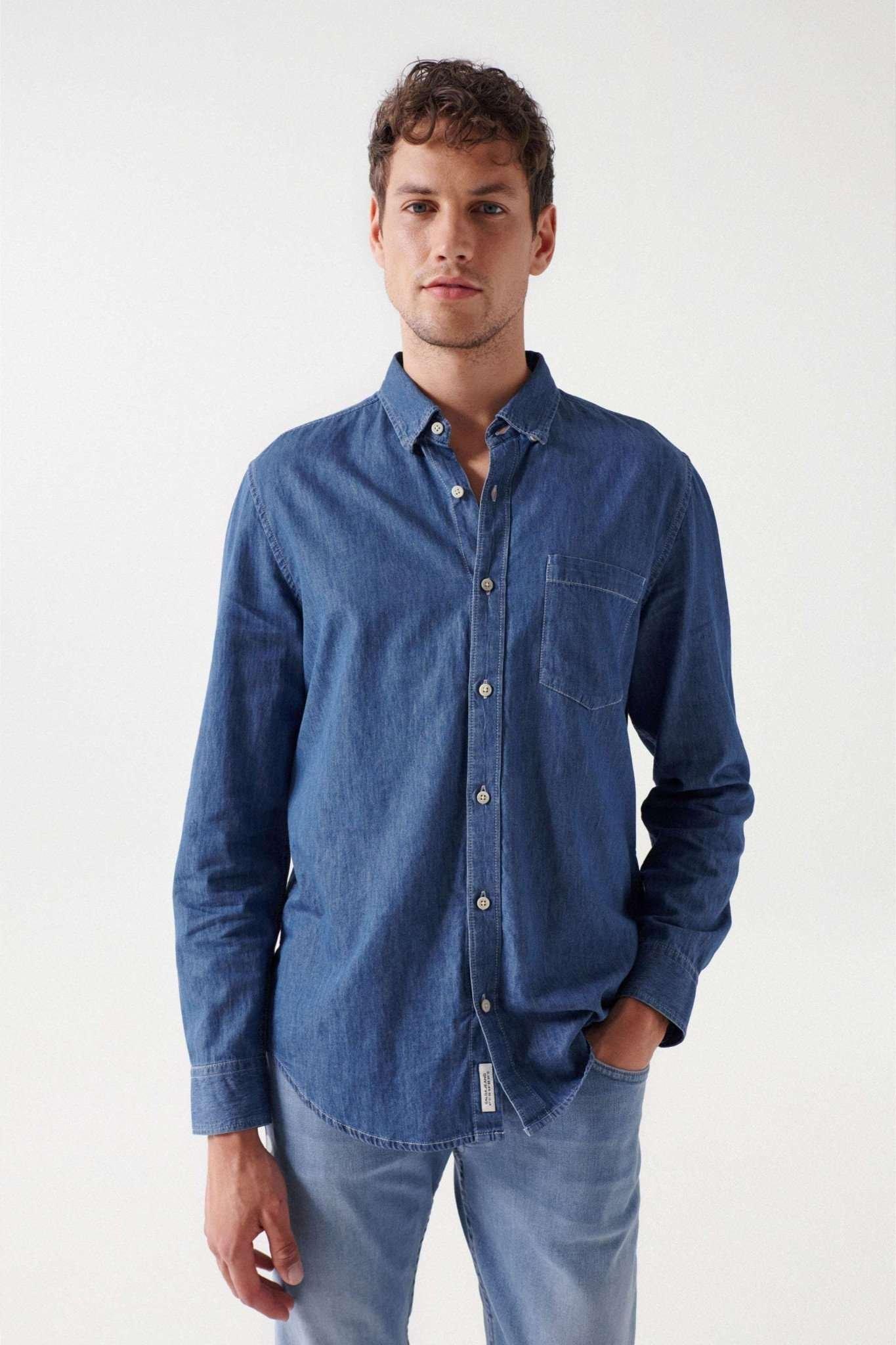 Salsa  Chemise denim Denim Shirt 