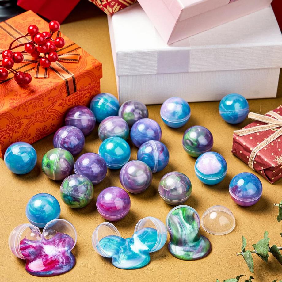 Activity-board  Paquet De 24 cadeaux Galaxy Slime Ball -Kits Visqueux Moelleux, Non Collants, Sans Taches, Anti-Stress, Slime 