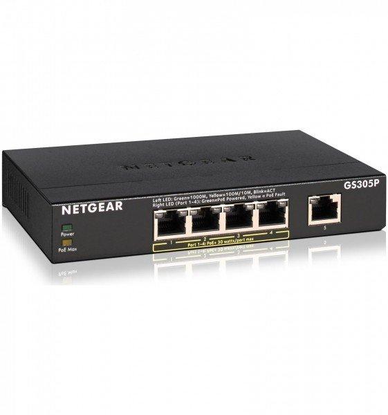 NETGEAR  GS305P-200PES (5 Ports) 