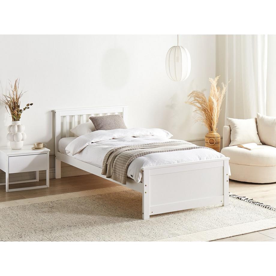 Beliani Letto en Legno di pino  OLENDON  