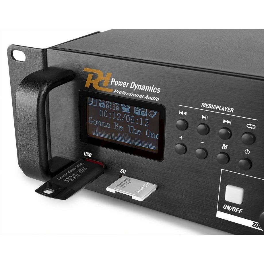 Power Dynamics  Amplificateur Pro PDV240MP3 Mixeur 