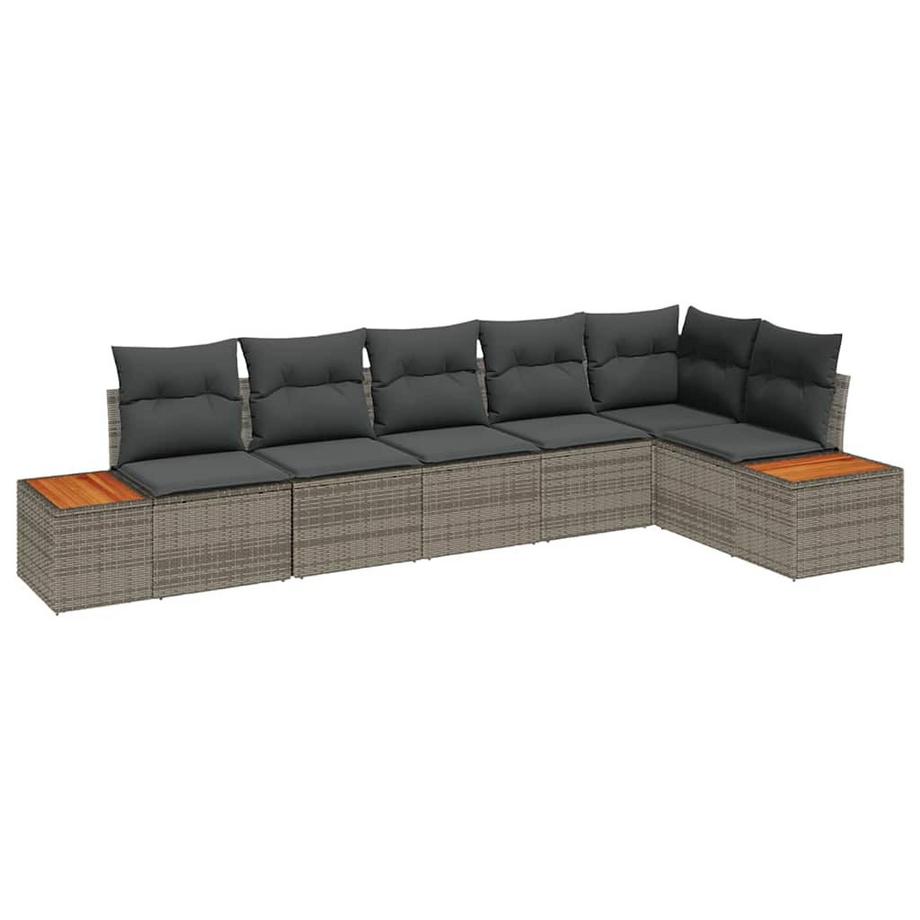 Set Divano da Giardino Polyrattan