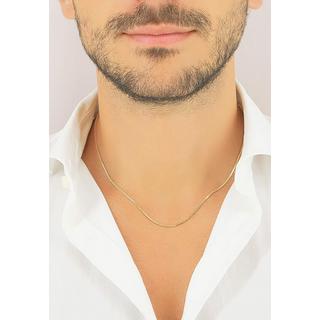 MUAU Schmuck  Collier Venezianer Gelbgold 585, 1.1mm, 42cm 