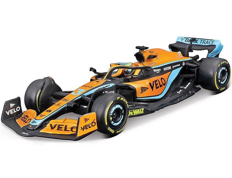 bburago  1:43 McLaren Mercedes F1 MCL36 D. Ricciardo 2022 