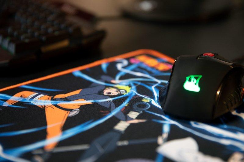 KONIX  Naruto Tappetino per mouse per gioco da computer Multicolore 