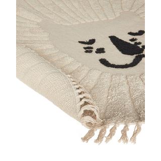 Beliani Tapis enfant en Coton Boho BADHANI  