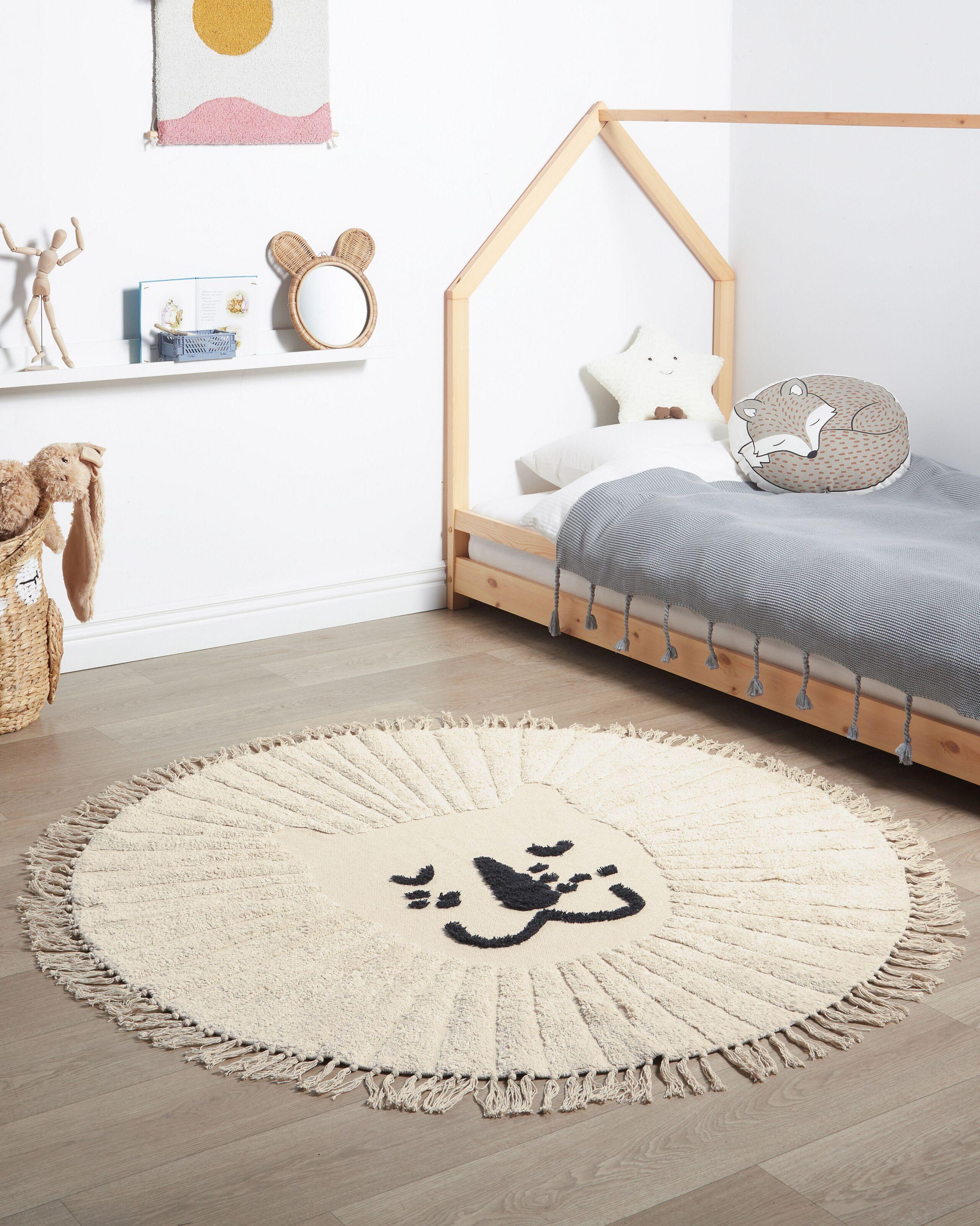 Beliani Tapis en Coton Boho BADHANI  