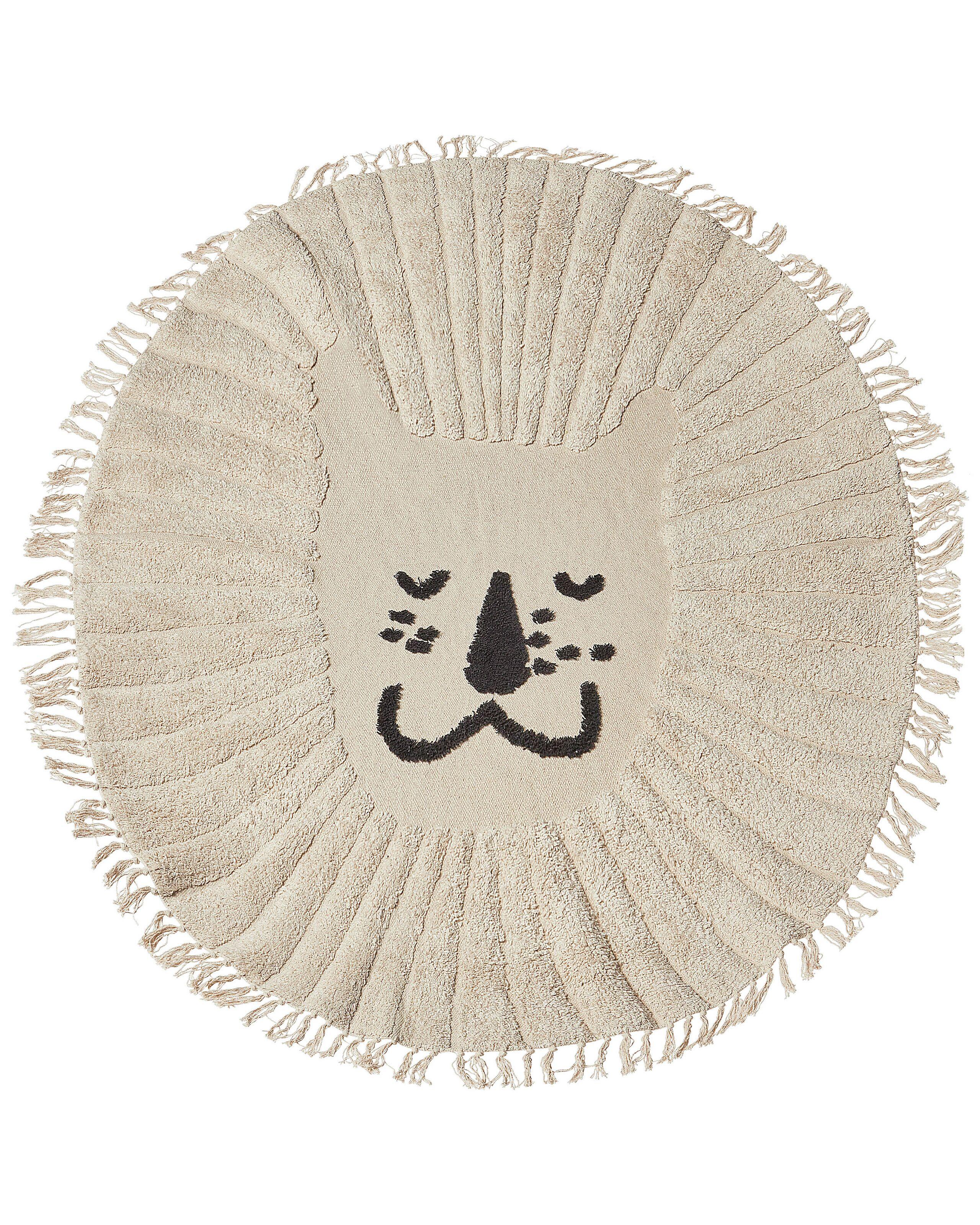 Beliani Tapis en Coton Boho BADHANI  