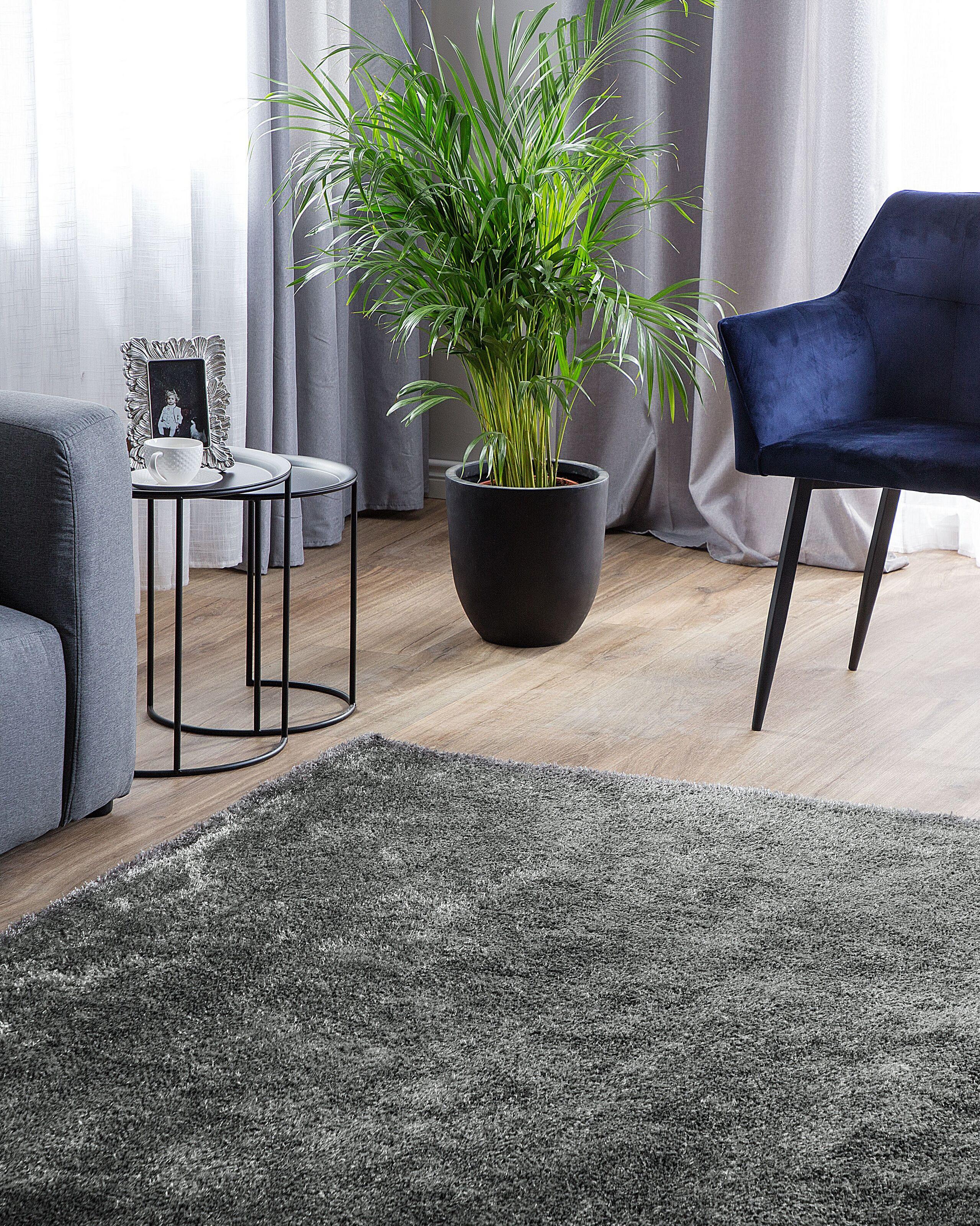 Beliani Tapis en Polyester Scandinave DEMRE  