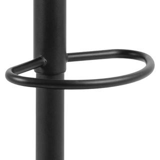 mutoni Tabouret de bar Fauna anthracite rotatif 107 (1 pièce)  