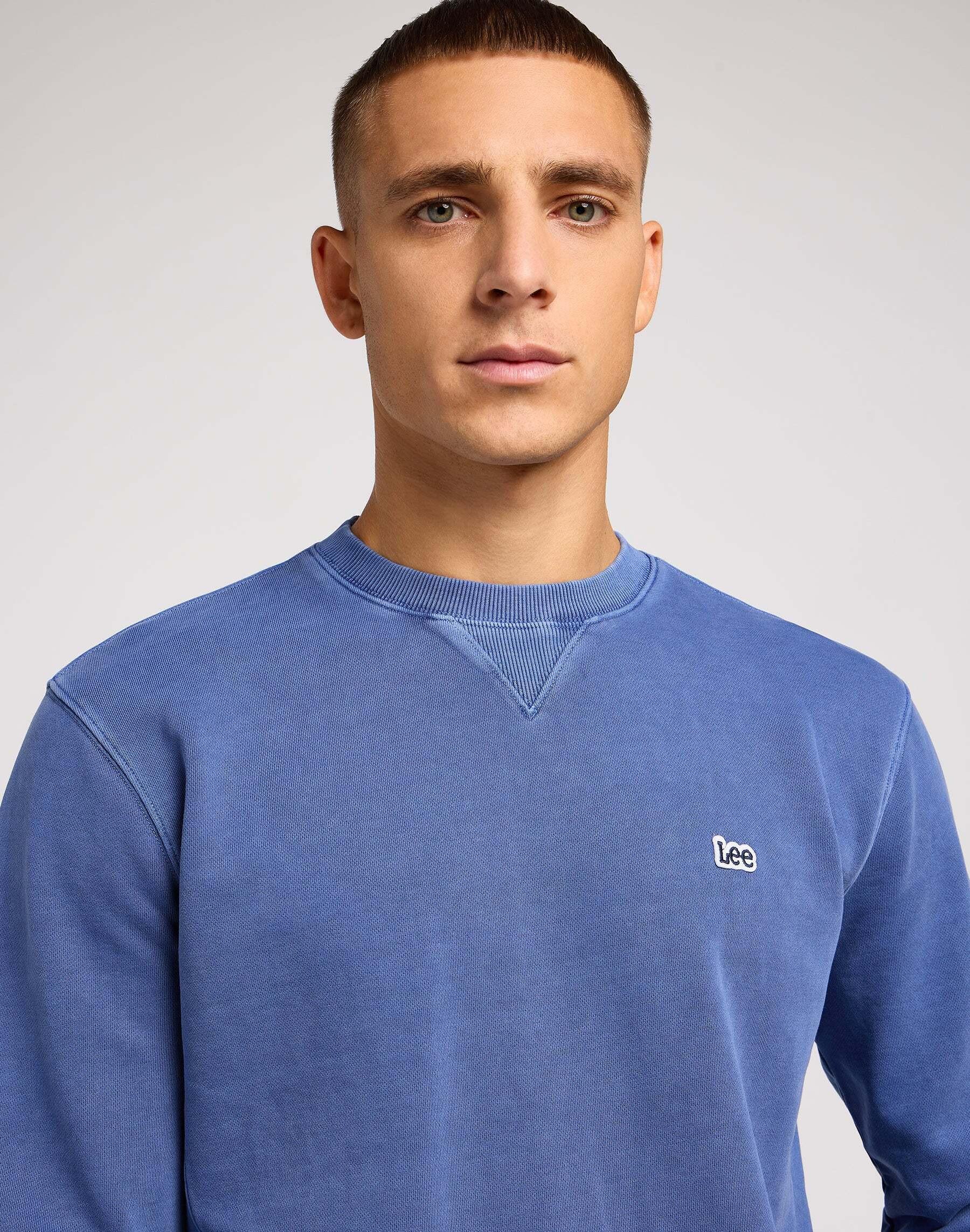 Lee  Sweatshirt Plain Crew Sweater 