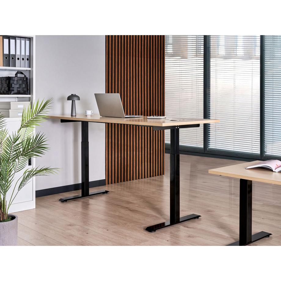 Beliani Bureau réglable en hauteur électriquement Moderne DESTINES  