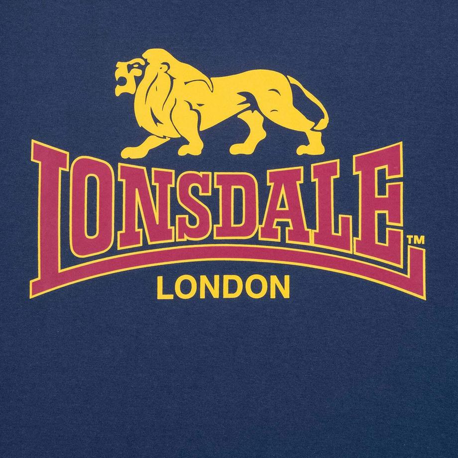 LONSDALE Taverham Logo Print T-Shirt  