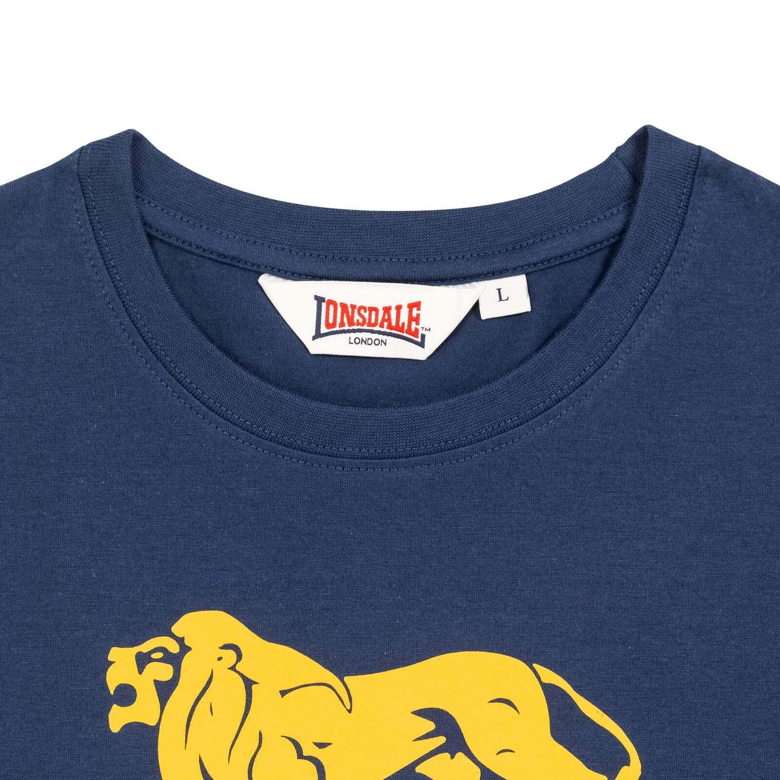 LONSDALE Taverham Logo Print T-Shirt  