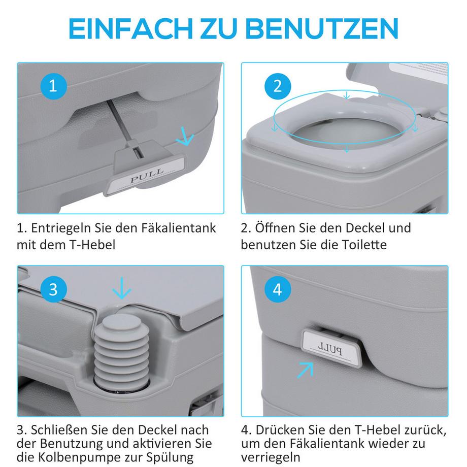 Outsunny  Campingtoilette 