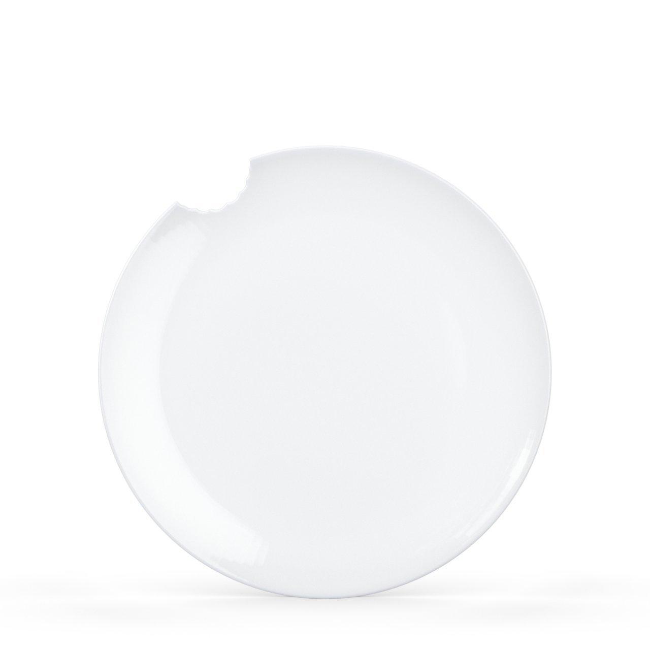 58products Assiette plate avec morsure, set de 2  