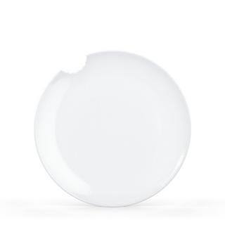 58products Assiette plate avec morsure, set de 2  