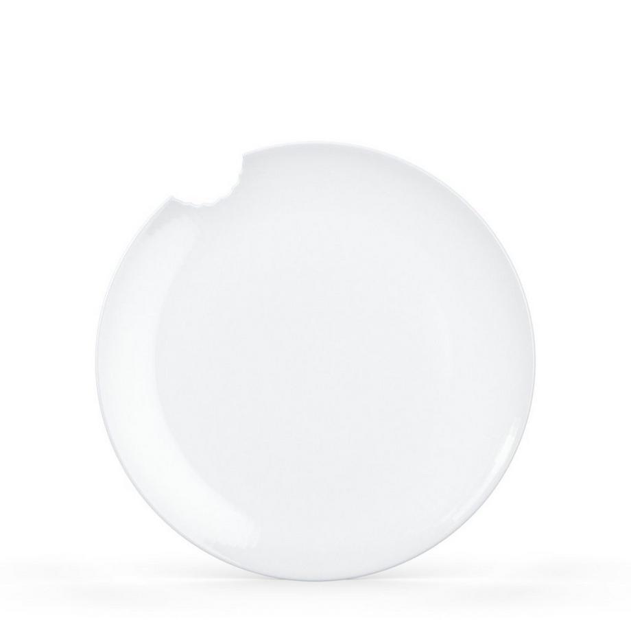58products Assiette plate avec morsure, set de 2  