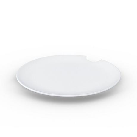 58products Assiette plate avec morsure, set de 2  