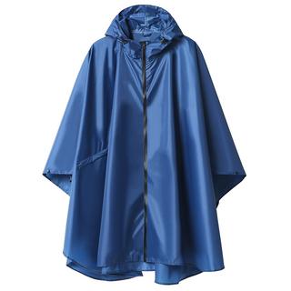 Alopini Kapuzen Regencape mit Reissverschluss  