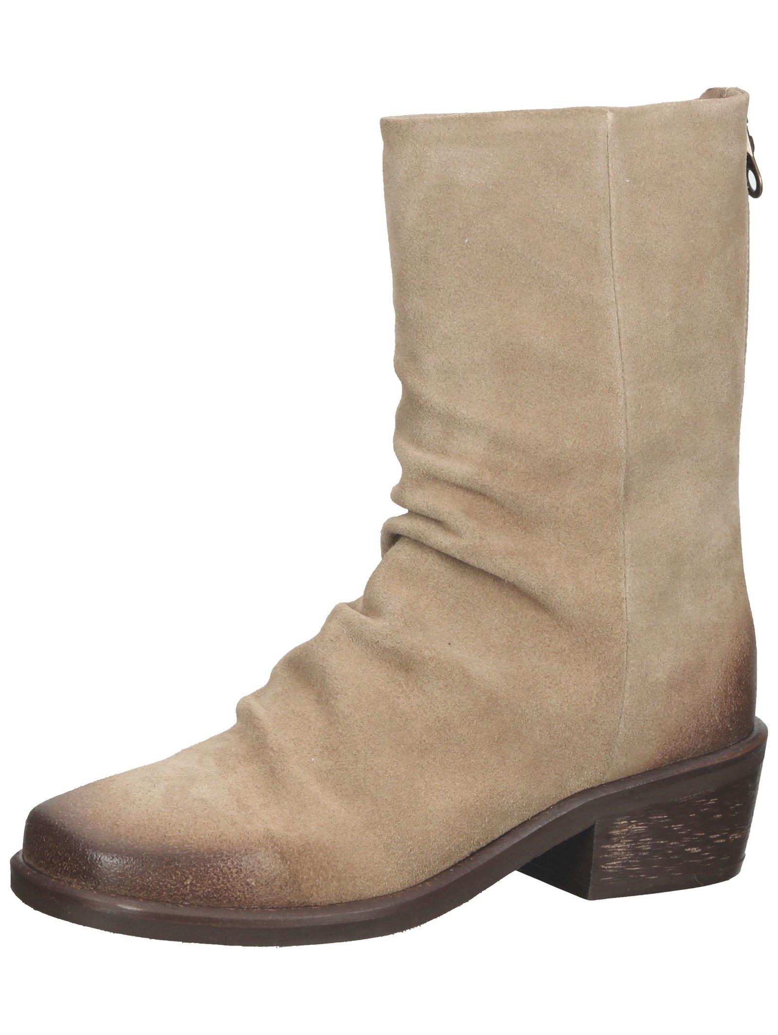 Image of Stiefelette 55.077 Damen Beige 36