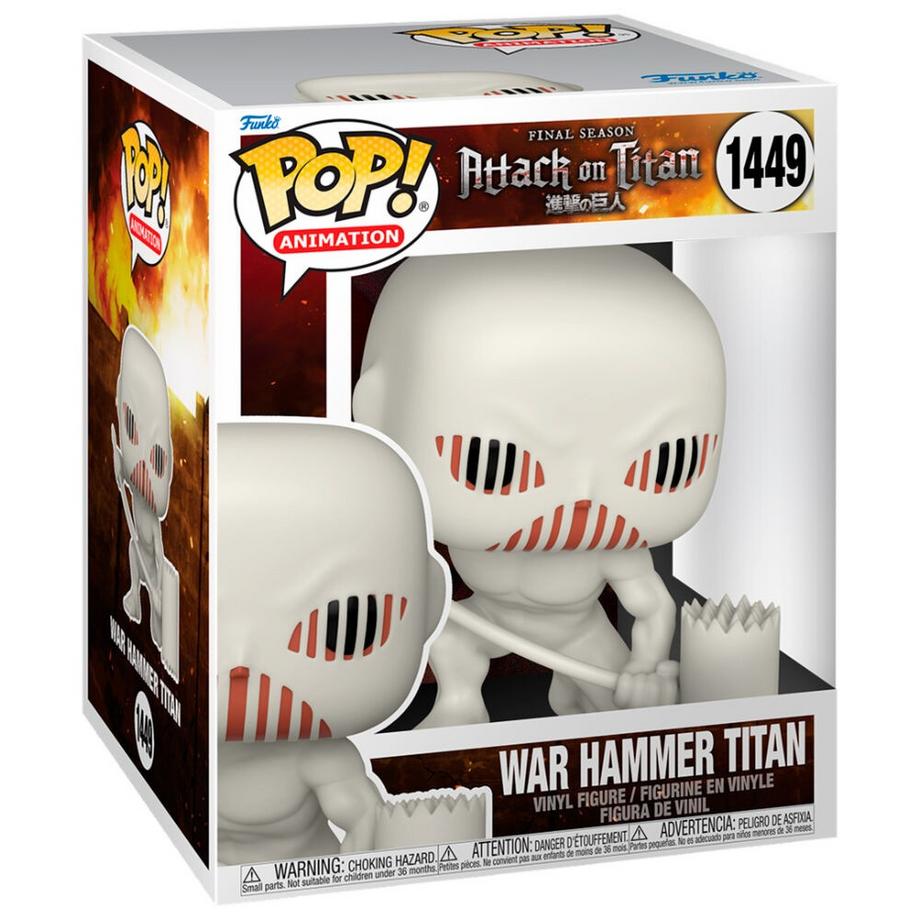 Funko  Figura POP Super Attack on Titan Martello di guerra Titan 15 cm 