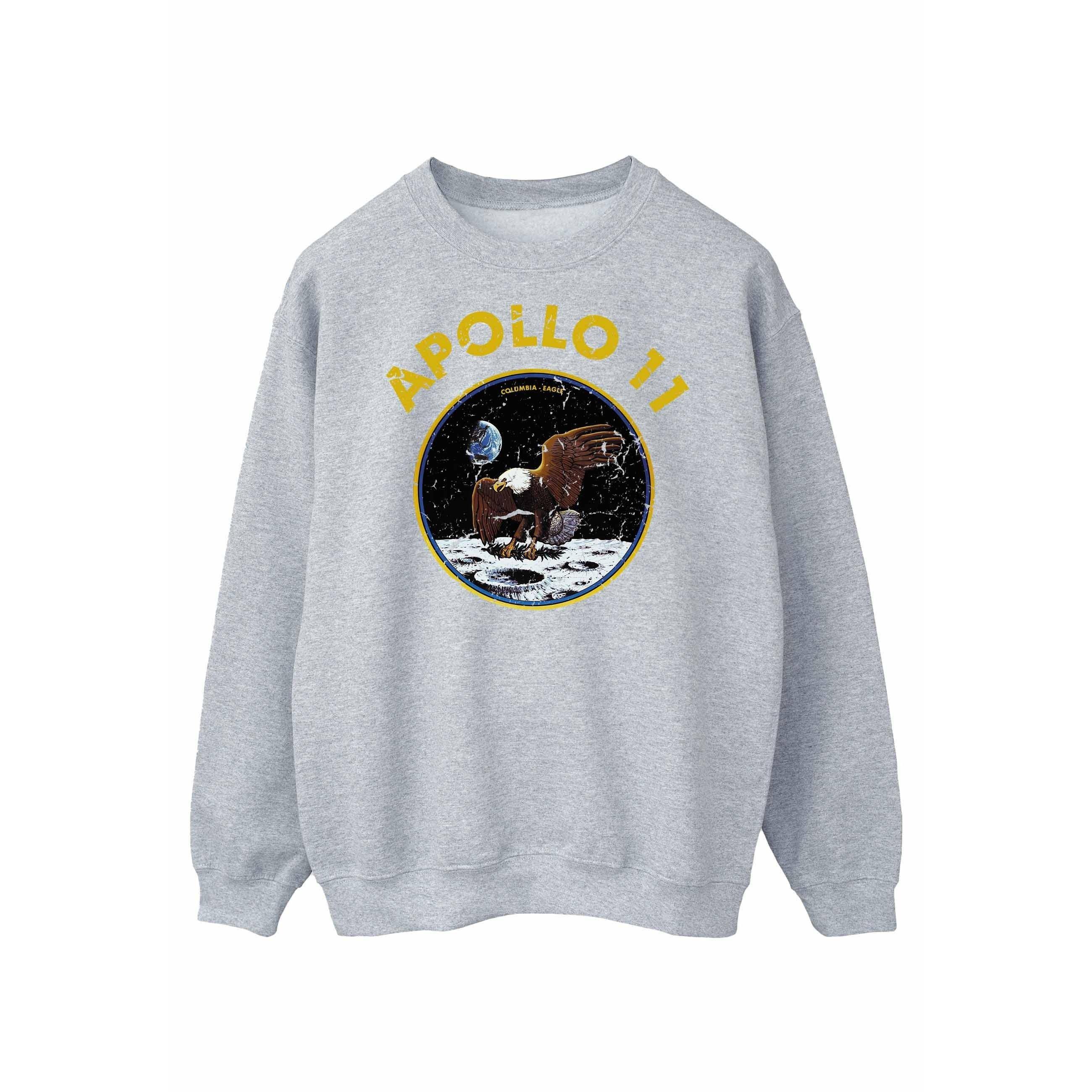 Image of Classic Apollo 11 Sweatshirt Herren Grau M