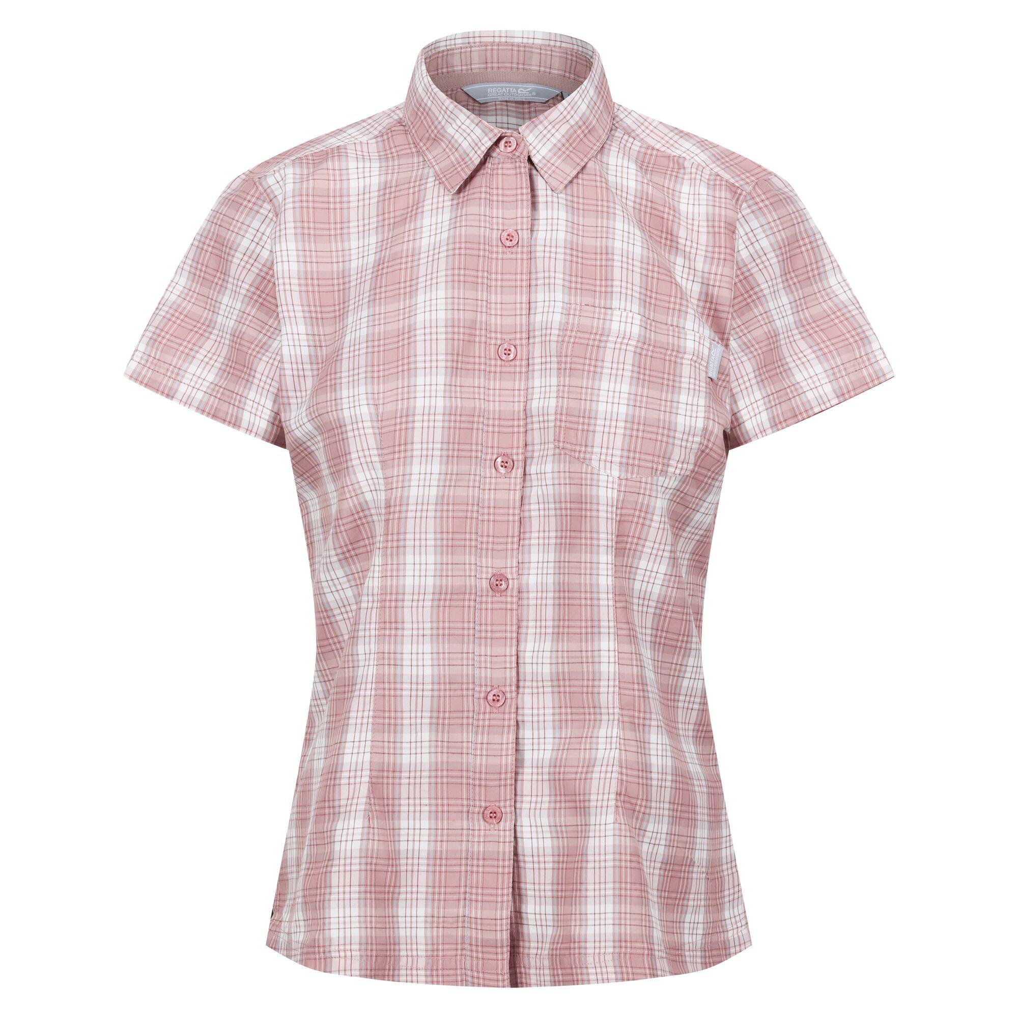 Image of Mindano Vii Bluse Kurzärmlig Damen Rosa 38