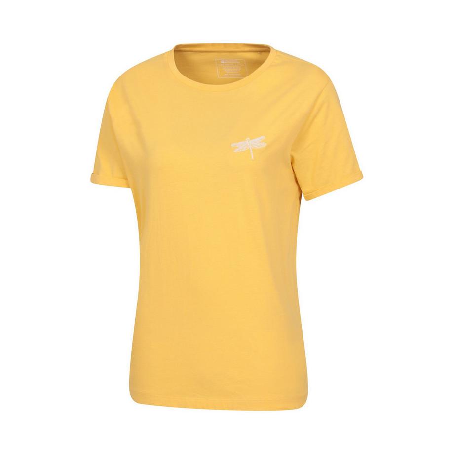 Mountain Warehouse T-shirt en coton biologique imprimé libellule  