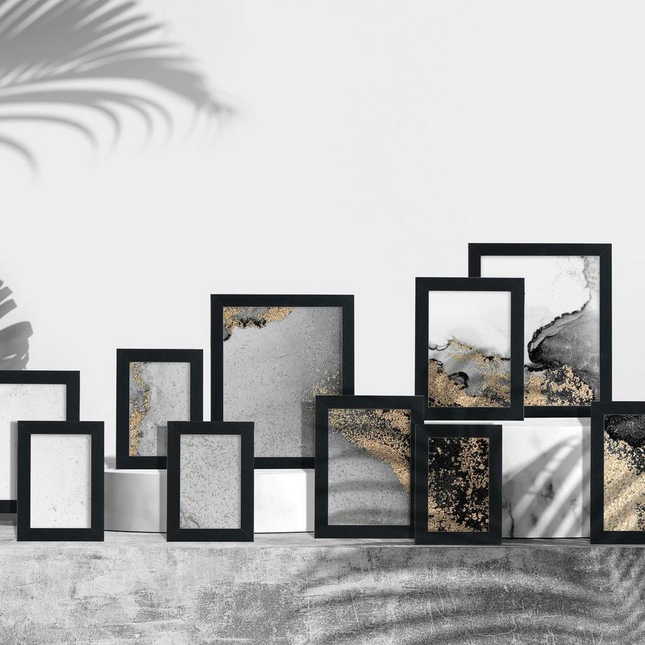 Northix Bilderrahmen 10er Set  