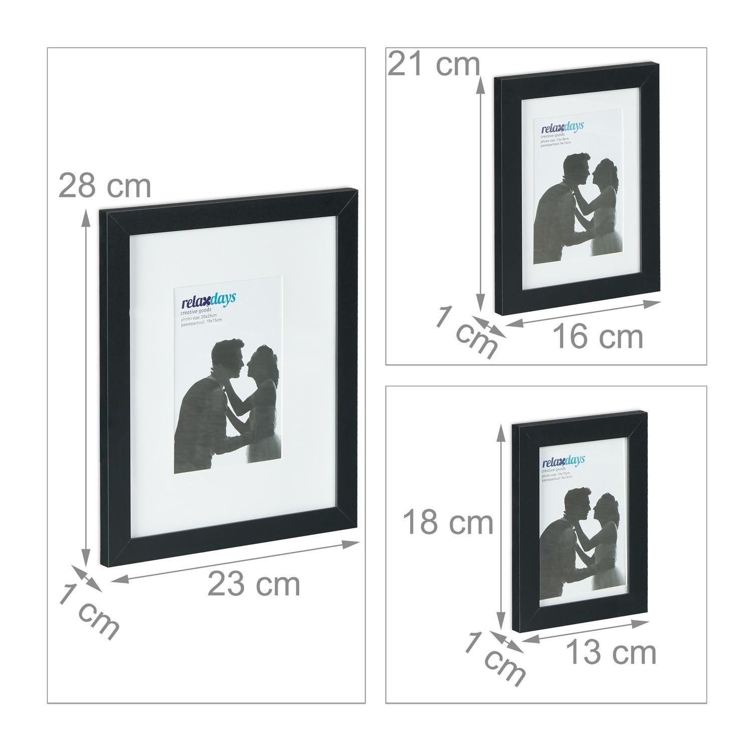 Northix Set di 10 cornici per foto  