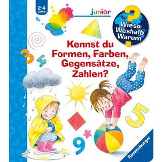 Wieso? Weshalb? Warum? Sonderband junior: Kennst du Formen, Farben, Gegensätze, Zahlen? Rübel, Doris Gebundene Ausgabe 