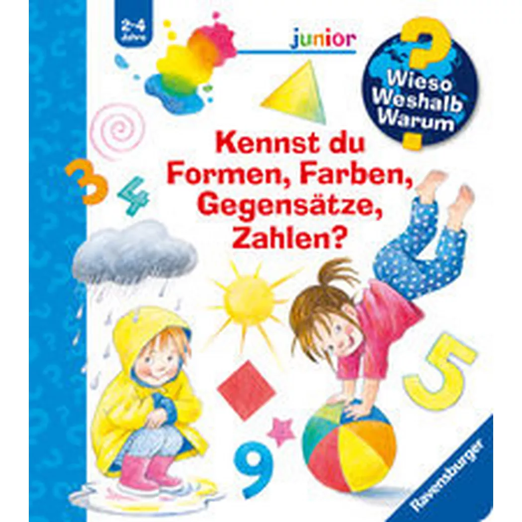 Ravensburger - Wieso? Weshalb? Warum? Sonderband junior: Kennst du Formen, Farben, Gegensätze, Zahlen?, Rübel, Doris