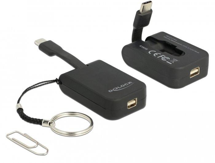 DeLock  DeLOCK 63939 Videokabel-Adapter 0,03 m USB Typ-C mini DisplayPort Schwarz 