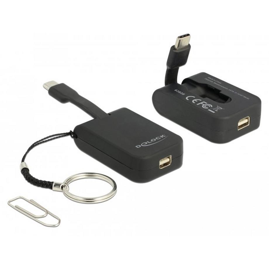 DeLock  Adaptateur  USB Type-C - Mini-DP 