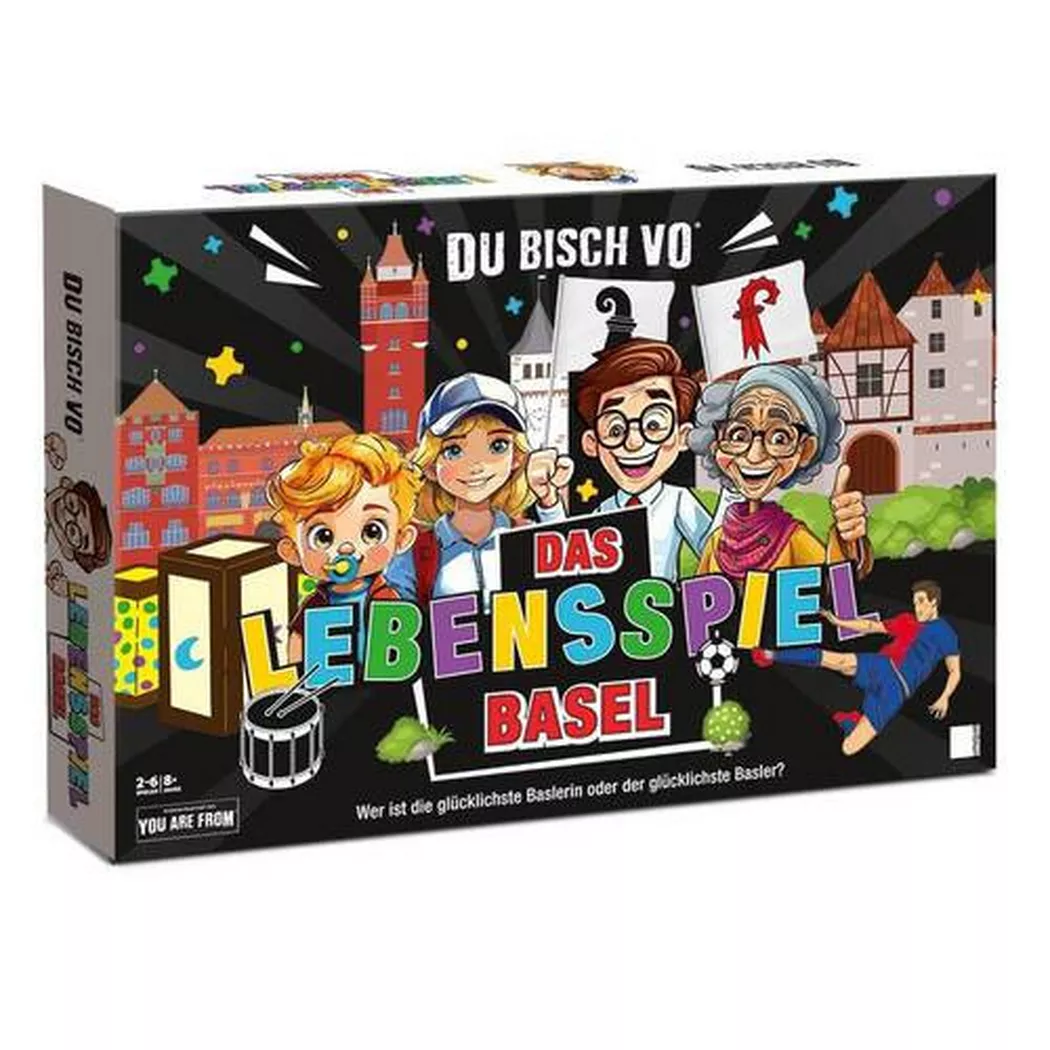 Unique-Gaming Partners - DU BISCH VO® Basel - Das Spiel deines Lebens, Multicolor