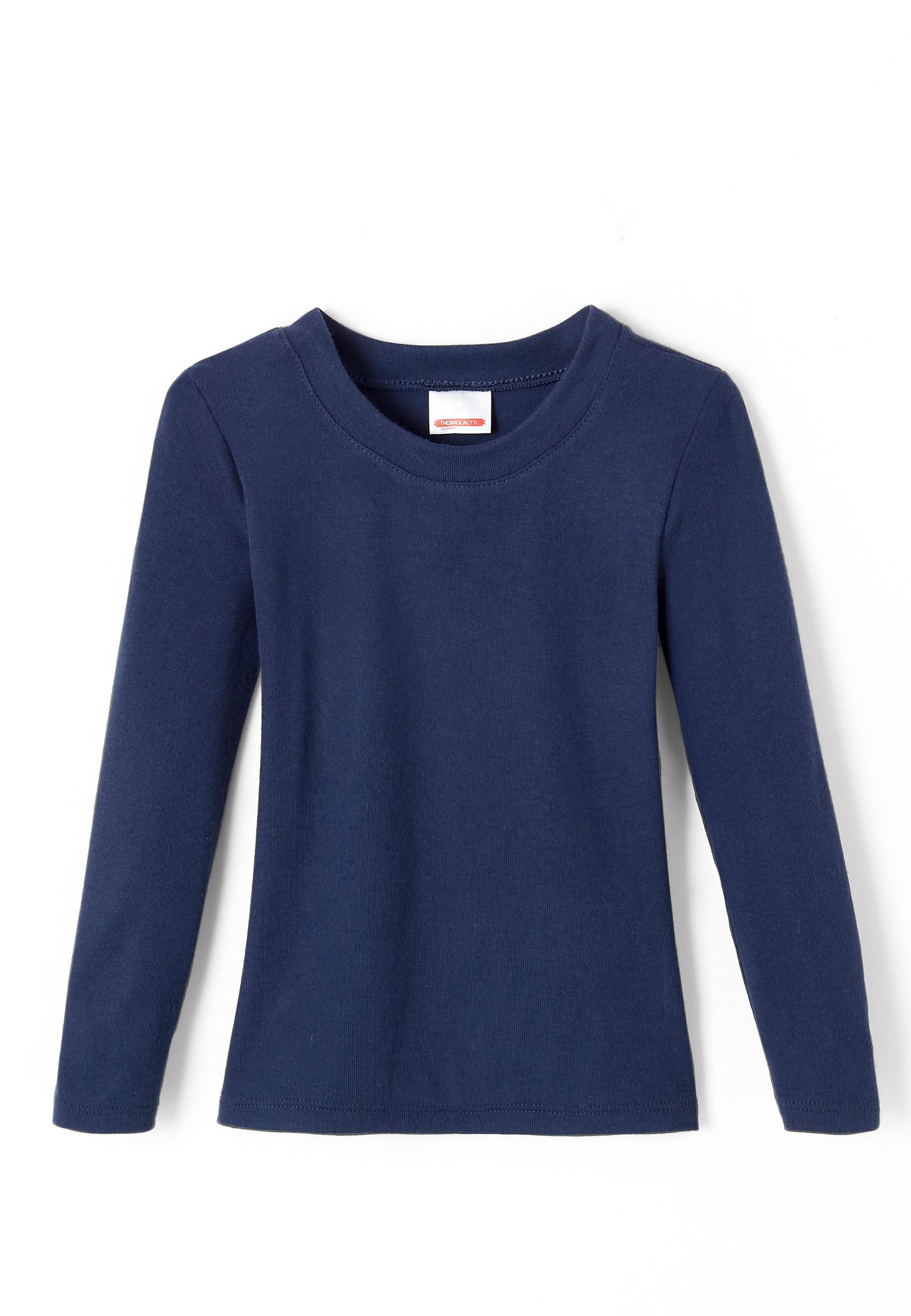 Image of T-shirt Mit Rundhals, Für Kinder. Jungen Blau 152