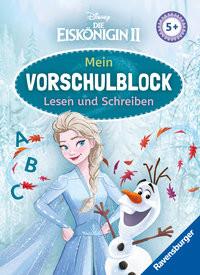 Disney Die Eiskönigin 2 Mein Vorschulblock Lesen und Schreiben - Konzentration, Erstes Lesen und Schreiben und Rätseln ab 5 Jahren - Spielerisches Lernen für Elsa-Fans ab Vorschule Hahn, Stefanie Gebundene Ausgabe 