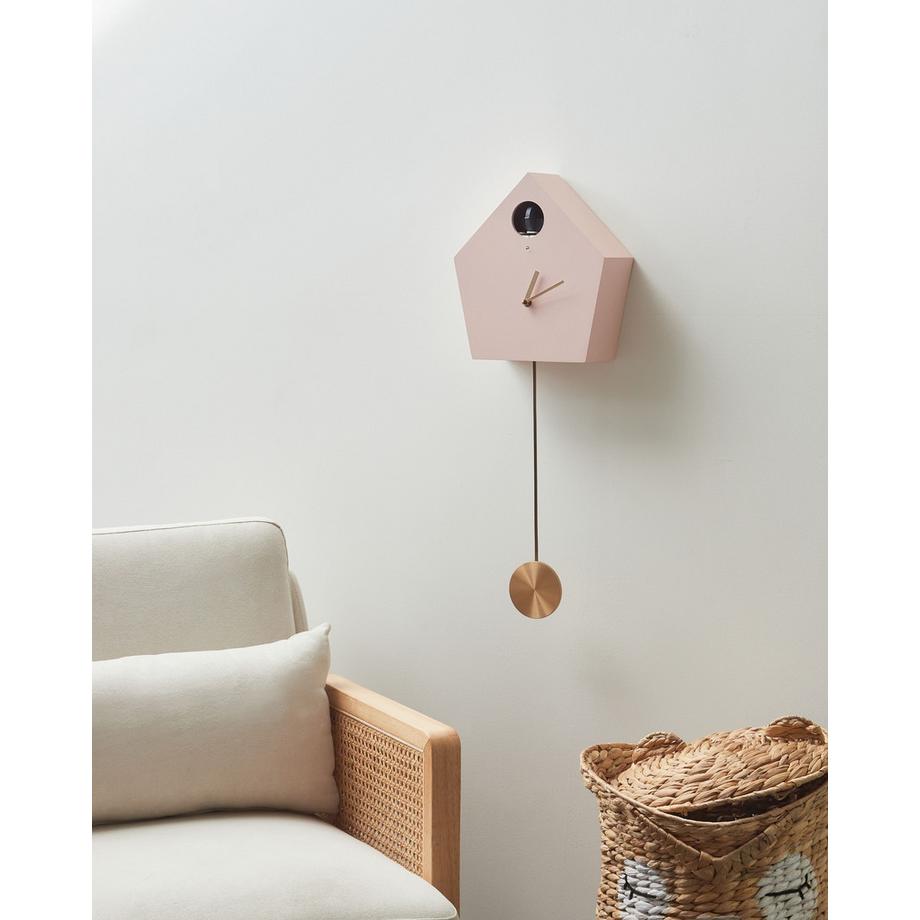 Beliani Wanduhr aus MDF-Platte  ARBAZ  