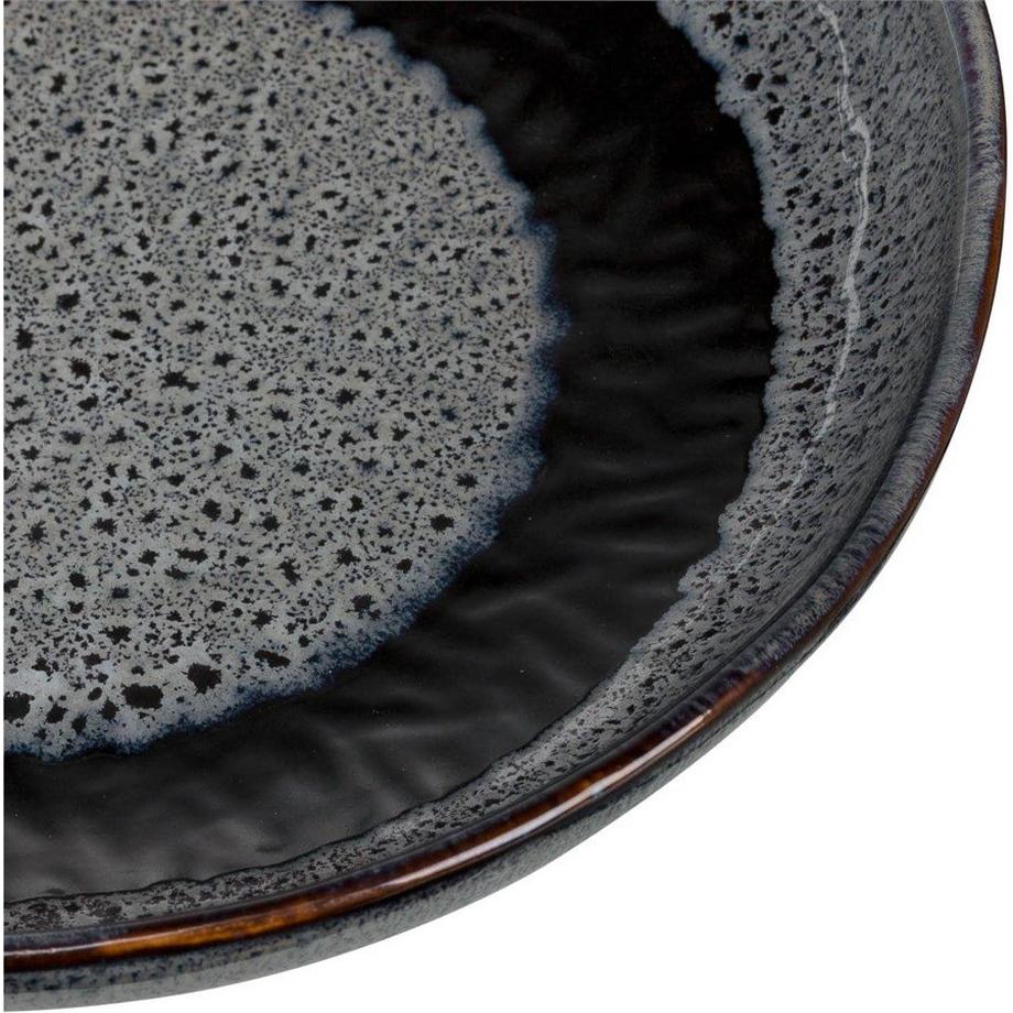 LEONARDO Suppen- & Pastateller Matera Ø 21 cm, 6 Stück, Anthrazit  