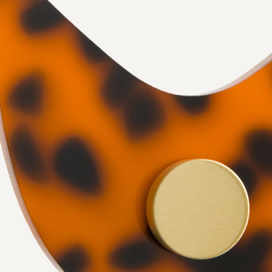 AM.PM Lot de 3 patères en acétate teinté  